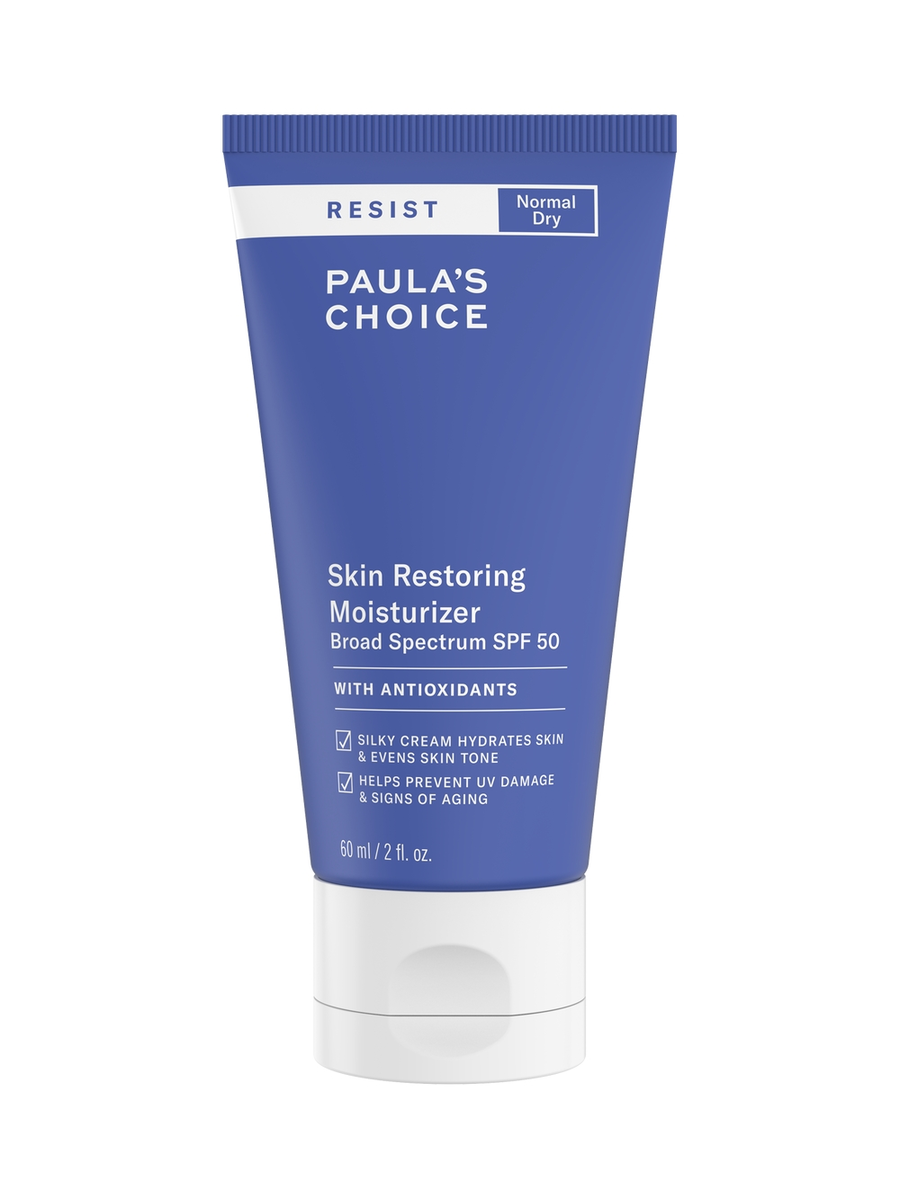 resist hudgjenopprettende fuktighetskrem med spf 50