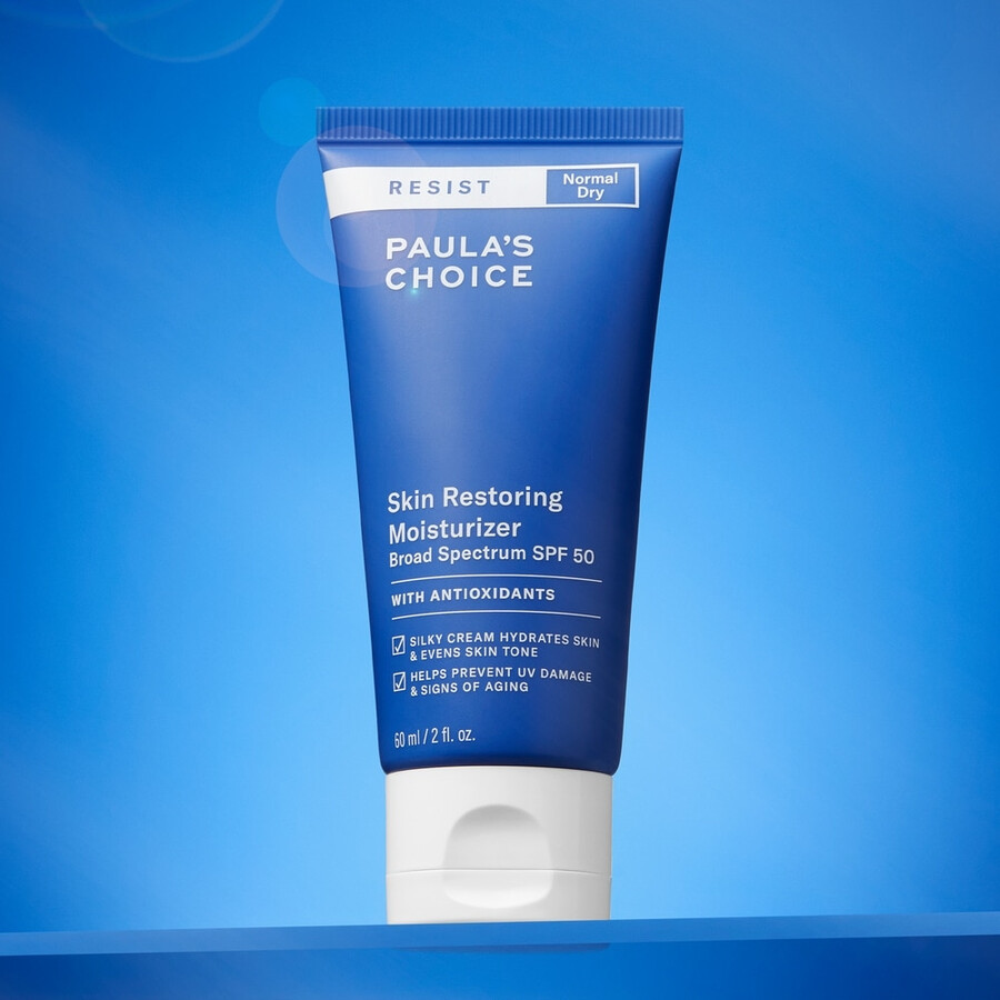 resist hudgjenopprettende fuktighetskrem med spf 50