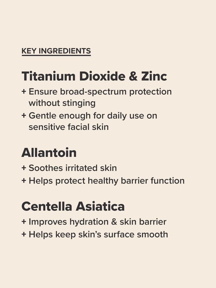 calm barrier protect mineral solkrem spf 30