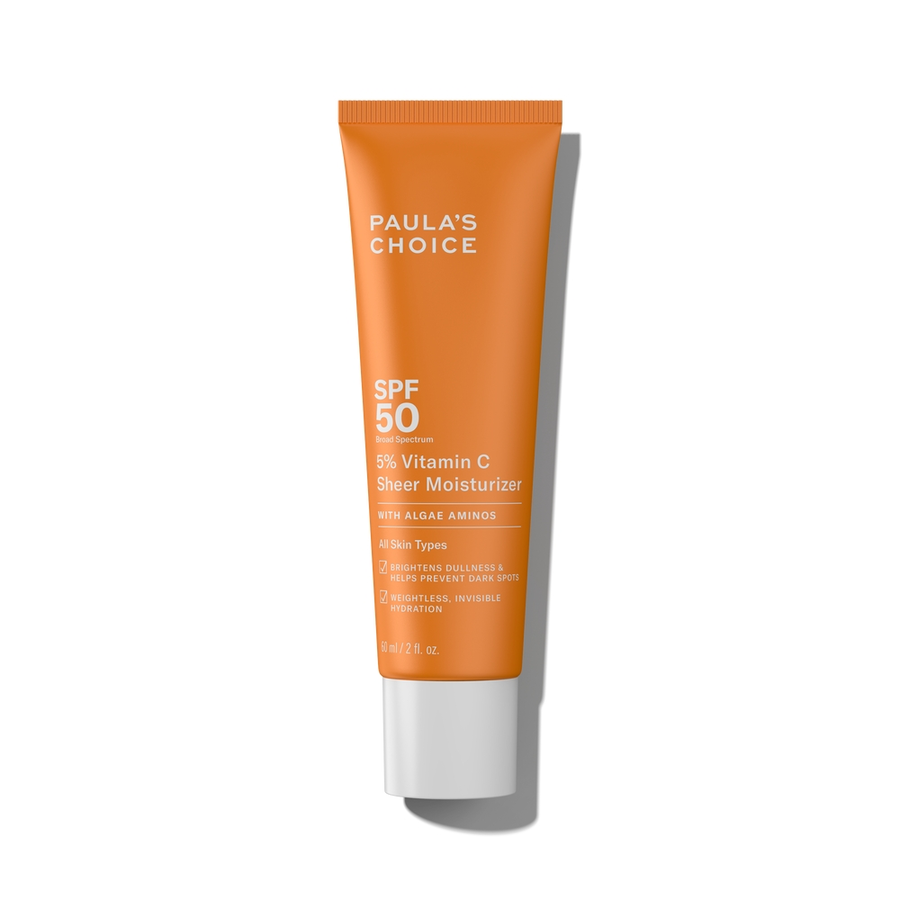 5 vitamin c gjennomsiktig fuktighetskrem spf 50