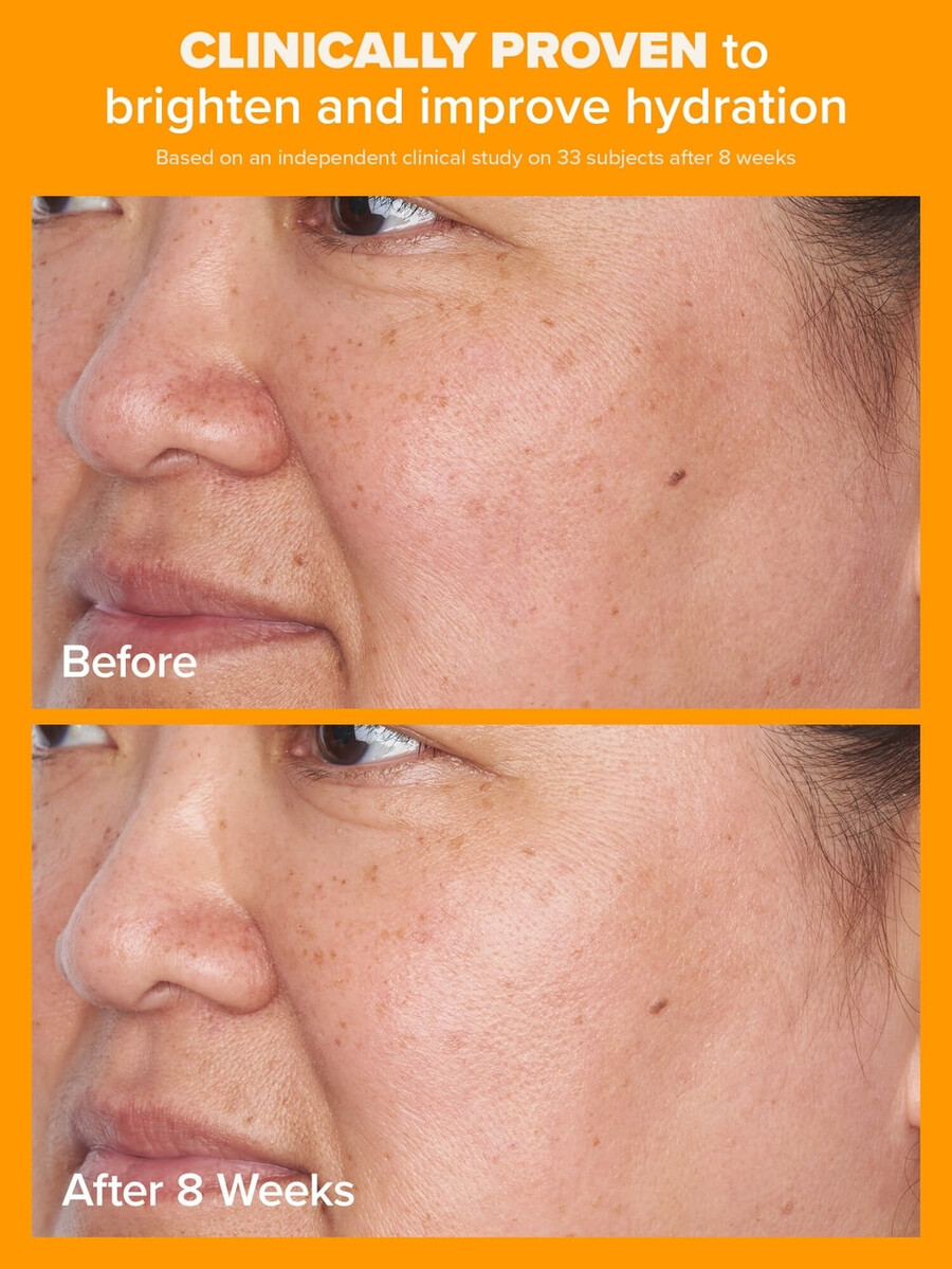 5 vitamin c gjennomsiktig fuktighetskrem spf 50