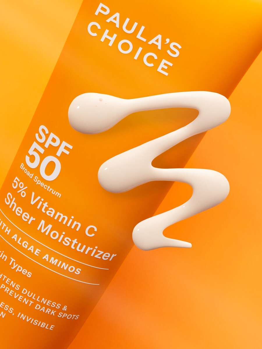 5 vitamin c gjennomsiktig fuktighetskrem spf 50